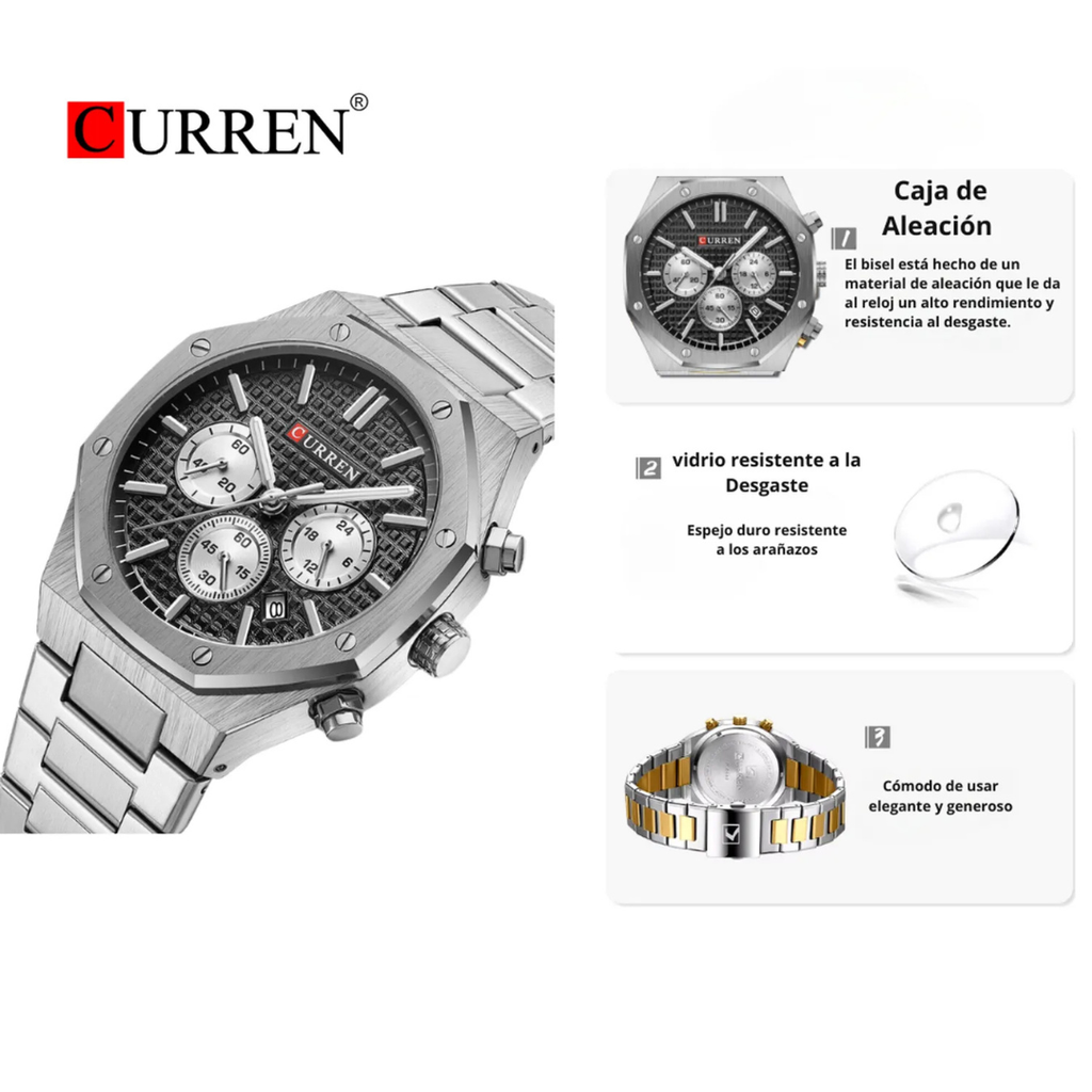 Reloj Curren 8440 Acero inoxidable