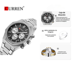 Reloj Curren 8440 Acero inoxidable